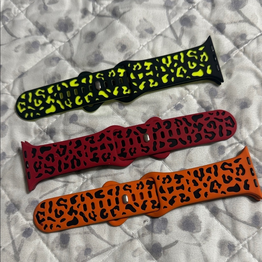 Leopard Print Watch Bands